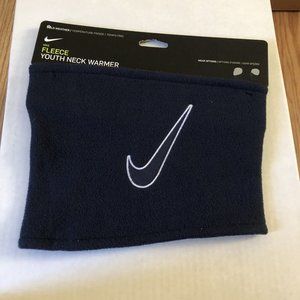 nike youth unisex Unisex Soft Fleece Neck Warmer Warm Winter Snood blue/White